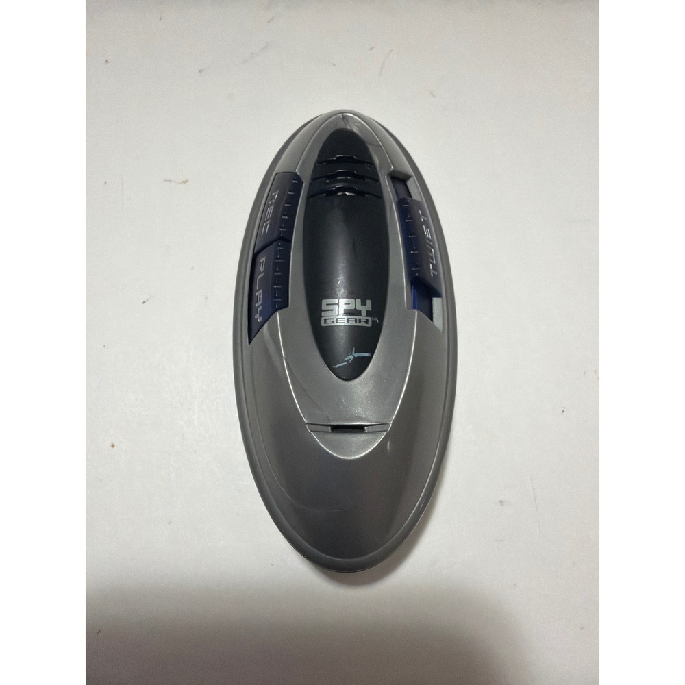 Spy Gear Voice Changer Wild Planet 2008 Handheld Electronic Toy Silver Black